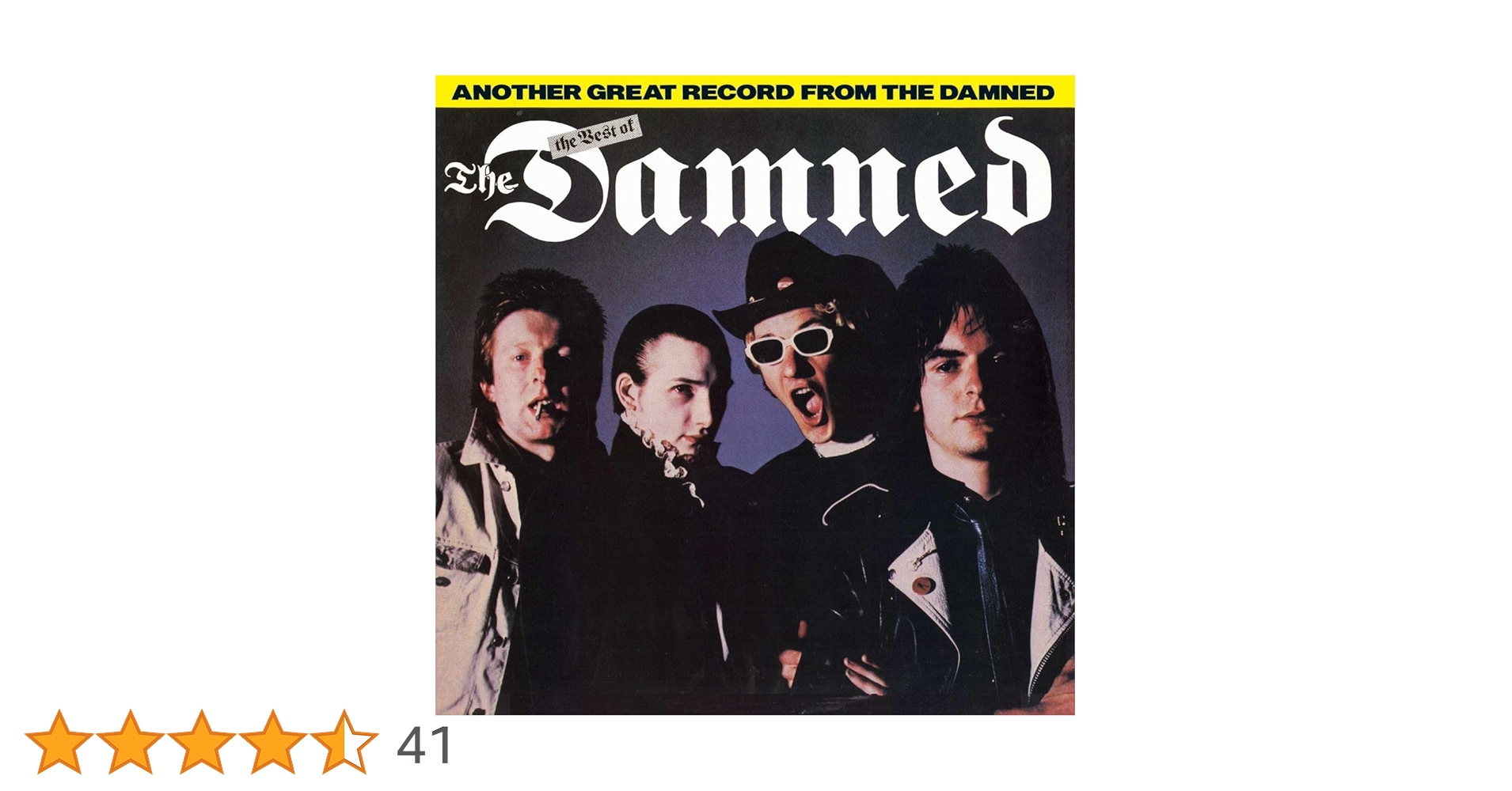 Amazon.co.jp: The Best Of The Damned [Analog]: ミュージック